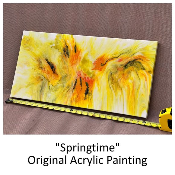 OOAK "Springtime" Acrylic on Canvas